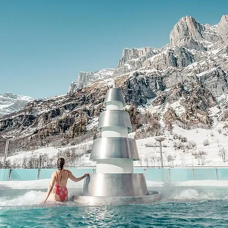 Gemuetliche Im Haus Pfeiren Lägenhet Leukerbad